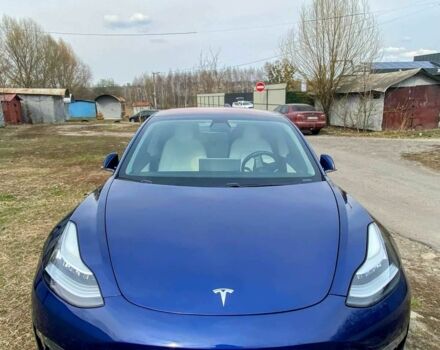 Синий Тесла Модель 3, объемом двигателя 0 л и пробегом 77 тыс. км за 441 $, фото 1 на Automoto.ua