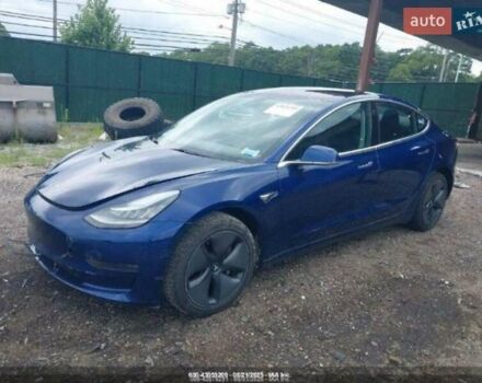 Синий Тесла Модель 3, объемом двигателя 0 л и пробегом 102 тыс. км за 12900 $, фото 1 на Automoto.ua