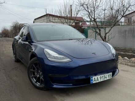 Синій Тесла Модель 3, об'ємом двигуна 0 л та пробігом 130 тис. км за 16499 $, фото 1 на Automoto.ua