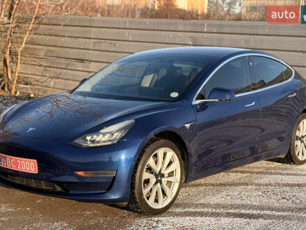 Синій Тесла Модель 3, об'ємом двигуна 0 л та пробігом 184 тис. км за 13300 $, фото 1 на Automoto.ua