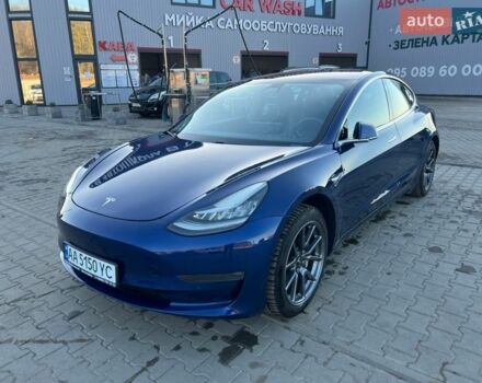 Синій Тесла Модель 3, об'ємом двигуна 0 л та пробігом 121 тис. км за 17200 $, фото 1 на Automoto.ua