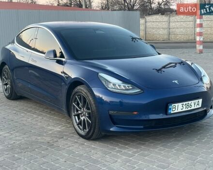 Синій Тесла Модель 3, об'ємом двигуна 0 л та пробігом 111 тис. км за 17500 $, фото 1 на Automoto.ua