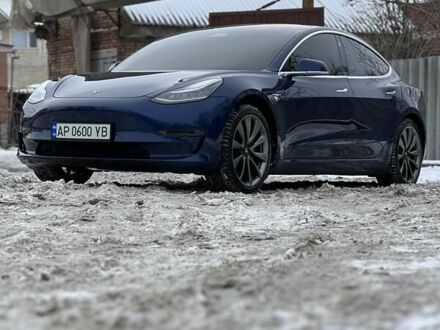 Синий Тесла Модель 3, объемом двигателя 0 л и пробегом 107 тыс. км за 17500 $, фото 1 на Automoto.ua