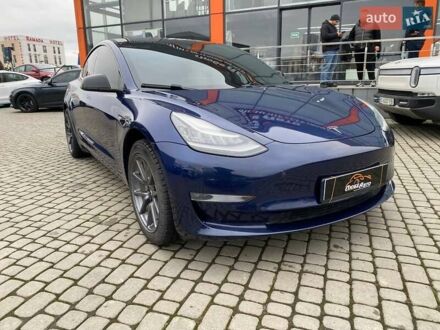 Синий Тесла Модель 3, объемом двигателя 0 л и пробегом 197 тыс. км за 14700 $, фото 1 на Automoto.ua