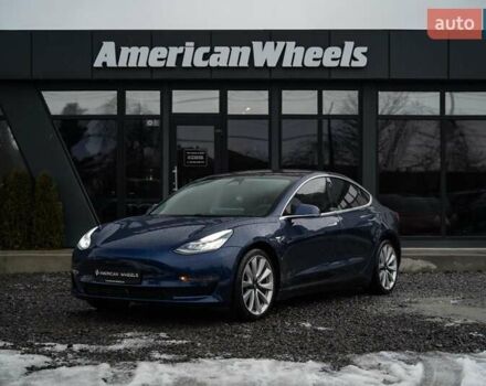 Синій Тесла Модель 3, об'ємом двигуна 0 л та пробігом 79 тис. км за 18900 $, фото 1 на Automoto.ua