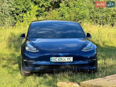 Синій Тесла Модель 3, об'ємом двигуна 0 л та пробігом 130 тис. км за 16000 $, фото 1 на Automoto.ua