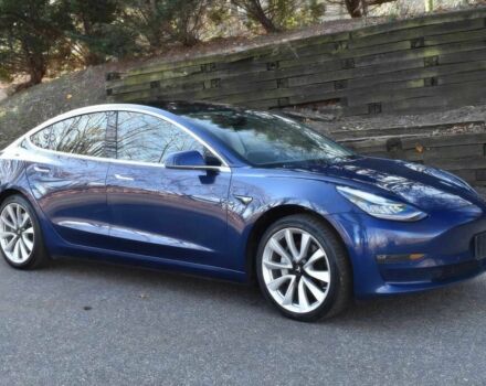 Синій Тесла Модель 3, об'ємом двигуна 0 л та пробігом 40 тис. км за 8900 $, фото 1 на Automoto.ua