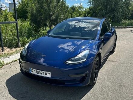 Синий Тесла Модель 3, объемом двигателя 0 л и пробегом 117 тыс. км за 15200 $, фото 1 на Automoto.ua