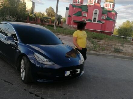 Синій Тесла Модель 3, об'ємом двигуна 0 л та пробігом 220 тис. км за 17000 $, фото 1 на Automoto.ua