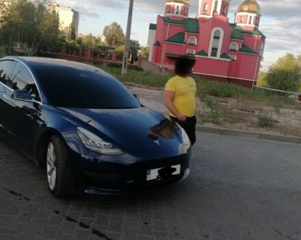 Синий Тесла Модель 3, объемом двигателя 0 л и пробегом 220 тыс. км за 17000 $, фото 1 на Automoto.ua