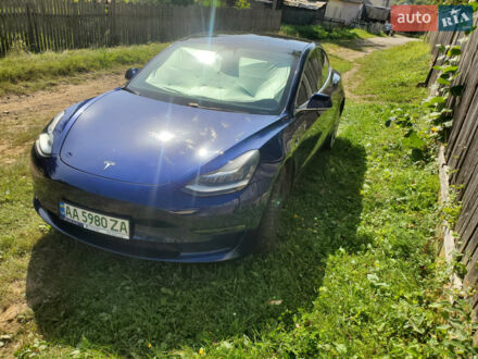 Синій Тесла Модель 3, об'ємом двигуна 0 л та пробігом 99 тис. км за 18500 $, фото 1 на Automoto.ua
