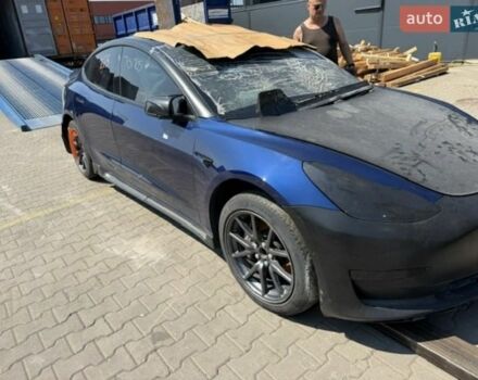 Синій Тесла Модель 3, об'ємом двигуна 0 л та пробігом 80 тис. км за 14500 $, фото 1 на Automoto.ua
