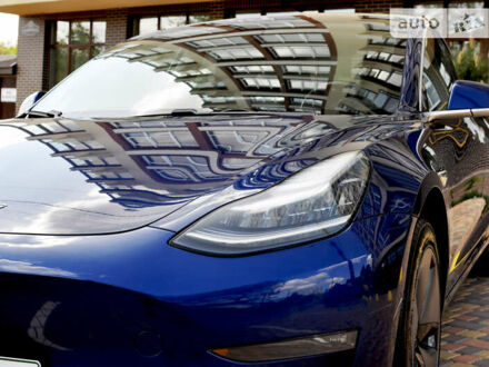 Синий Тесла Модель 3, объемом двигателя 0 л и пробегом 98 тыс. км за 19700 $, фото 1 на Automoto.ua