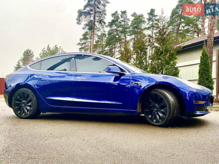 Синій Тесла Модель 3, об'ємом двигуна 0 л та пробігом 109 тис. км за 16999 $, фото 1 на Automoto.ua