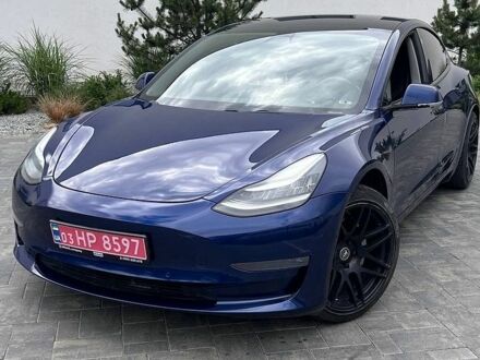 Синій Тесла Модель 3, об'ємом двигуна 0 л та пробігом 129 тис. км за 13999 $, фото 1 на Automoto.ua