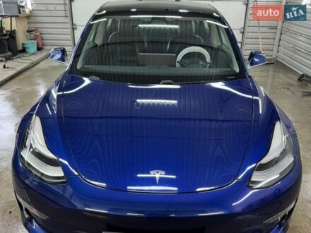 Синий Тесла Модель 3, объемом двигателя 0 л и пробегом 193 тыс. км за 16800 $, фото 1 на Automoto.ua