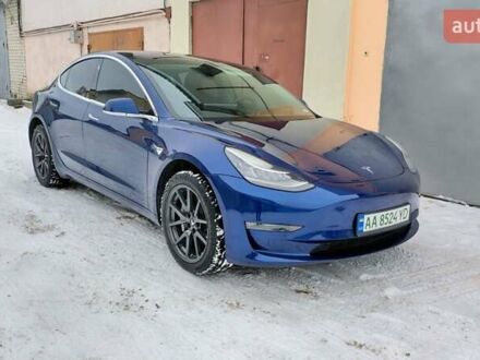 Синий Тесла Модель 3, объемом двигателя 0 л и пробегом 163 тыс. км за 14300 $, фото 1 на Automoto.ua
