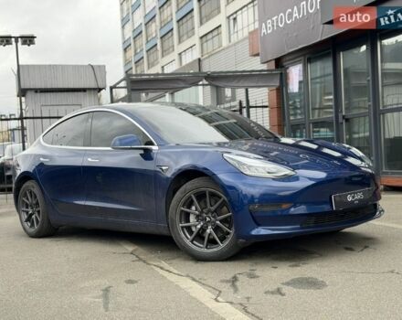 Синий Тесла Модель 3, объемом двигателя 0 л и пробегом 105 тыс. км за 13800 $, фото 1 на Automoto.ua