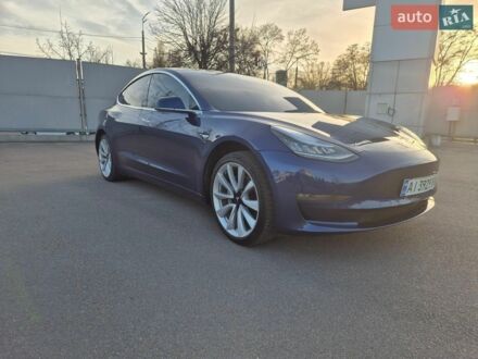 Синій Тесла Модель 3, об'ємом двигуна 0 л та пробігом 114 тис. км за 17500 $, фото 1 на Automoto.ua