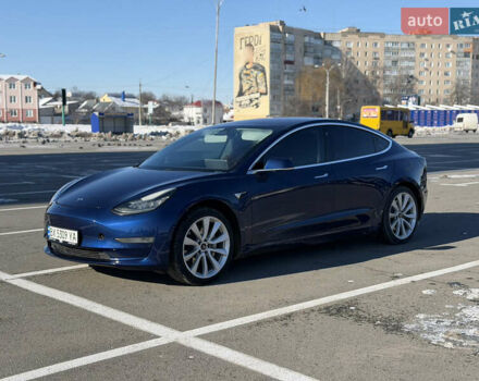 Синий Тесла Модель 3, объемом двигателя 0 л и пробегом 156 тыс. км за 14500 $, фото 1 на Automoto.ua
