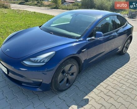Синий Тесла Модель 3, объемом двигателя 0 л и пробегом 168 тыс. км за 14150 $, фото 1 на Automoto.ua