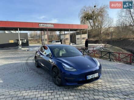 Синій Тесла Модель 3, об'ємом двигуна 0 л та пробігом 89 тис. км за 19900 $, фото 1 на Automoto.ua