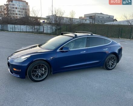 Синій Тесла Модель 3, об'ємом двигуна 0 л та пробігом 193 тис. км за 12600 $, фото 1 на Automoto.ua