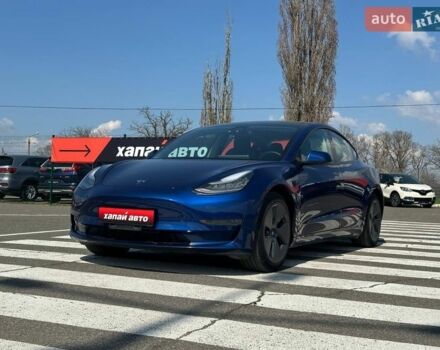 Синий Тесла Модель 3, объемом двигателя 0 л и пробегом 70 тыс. км за 18900 $, фото 1 на Automoto.ua