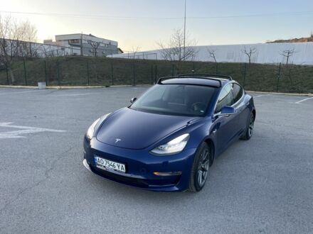 Синий Тесла Модель 3, объемом двигателя 0 л и пробегом 183 тыс. км за 14500 $, фото 1 на Automoto.ua