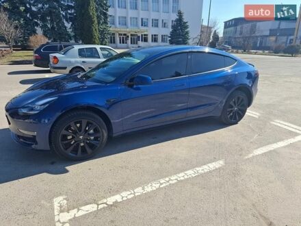 Синій Тесла Модель 3, об'ємом двигуна 0 л та пробігом 156 тис. км за 17900 $, фото 1 на Automoto.ua