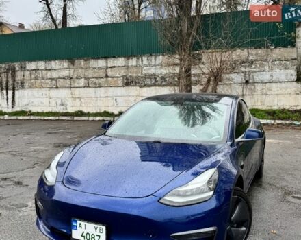 Синий Тесла Модель 3, объемом двигателя 0 л и пробегом 101 тыс. км за 18000 $, фото 1 на Automoto.ua