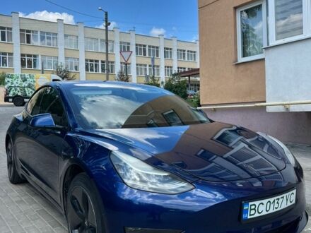 Синий Тесла Модель 3, объемом двигателя 0 л и пробегом 177 тыс. км за 14900 $, фото 1 на Automoto.ua
