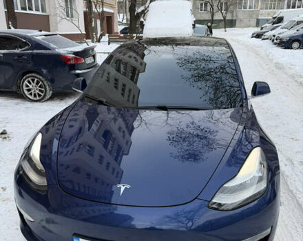 Синий Тесла Модель 3, объемом двигателя 0 л и пробегом 121 тыс. км за 19800 $, фото 1 на Automoto.ua