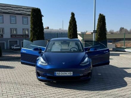 Синий Тесла Модель 3, объемом двигателя 0 л и пробегом 67 тыс. км за 17800 $, фото 1 на Automoto.ua