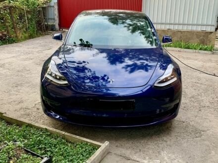 Синий Тесла Модель 3, объемом двигателя 0 л и пробегом 180 тыс. км за 14500 $, фото 1 на Automoto.ua