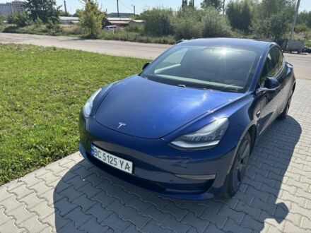 Синій Тесла Модель 3, об'ємом двигуна 0 л та пробігом 164 тис. км за 14500 $, фото 1 на Automoto.ua