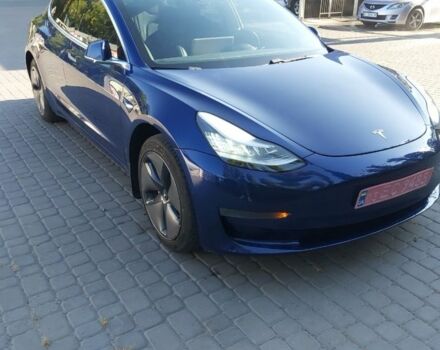 Синій Тесла Модель 3, об'ємом двигуна 0 л та пробігом 46 тис. км за 423 $, фото 1 на Automoto.ua