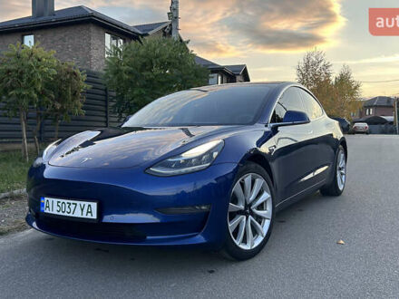 Синий Тесла Модель 3, объемом двигателя 0 л и пробегом 190 тыс. км за 17700 $, фото 1 на Automoto.ua