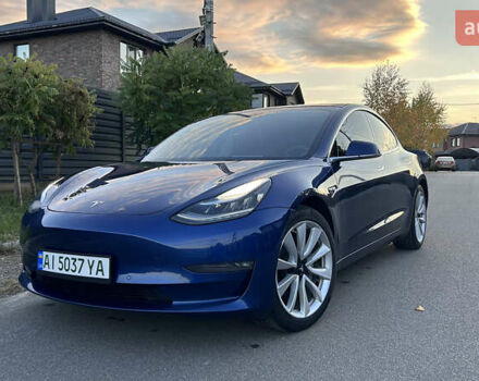 Синий Тесла Модель 3, объемом двигателя 0 л и пробегом 190 тыс. км за 17700 $, фото 1 на Automoto.ua