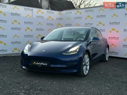 Синий Тесла Модель 3, объемом двигателя 0 л и пробегом 155 тыс. км за 17800 $, фото 1 на Automoto.ua