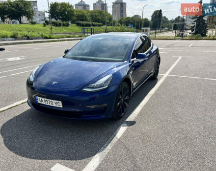 Синій Тесла Модель 3, об'ємом двигуна 0 л та пробігом 62 тис. км за 20300 $, фото 1 на Automoto.ua