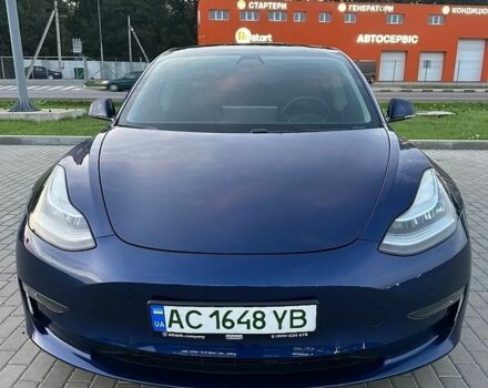 Синий Тесла Модель 3, объемом двигателя 0 л и пробегом 150 тыс. км за 14500 $, фото 1 на Automoto.ua
