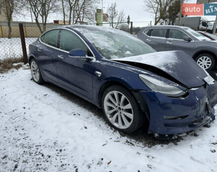 Синій Тесла Модель 3, об'ємом двигуна 0 л та пробігом 98 тис. км за 10700 $, фото 1 на Automoto.ua