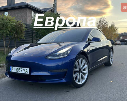 Синій Тесла Модель 3, об'ємом двигуна 0 л та пробігом 190 тис. км за 16900 $, фото 1 на Automoto.ua
