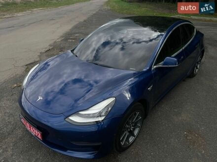 Синій Тесла Модель 3, об'ємом двигуна 0 л та пробігом 127 тис. км за 12899 $, фото 1 на Automoto.ua