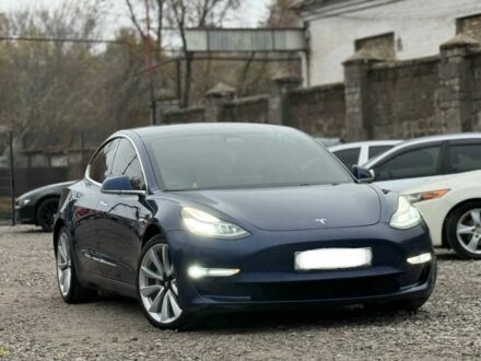 Синий Тесла Модель 3, объемом двигателя 0 л и пробегом 103 тыс. км за 14000 $, фото 1 на Automoto.ua