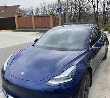 Синій Тесла Модель 3, об'ємом двигуна 0 л та пробігом 40 тис. км за 35000 $, фото 1 на Automoto.ua