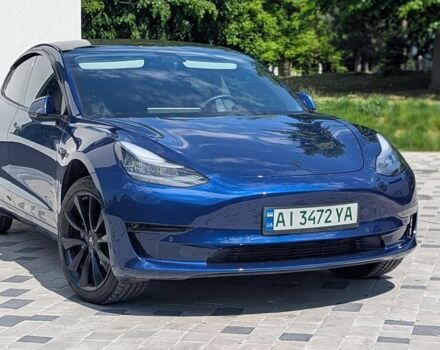Синій Тесла Модель 3, об'ємом двигуна 0 л та пробігом 158 тис. км за 19500 $, фото 1 на Automoto.ua