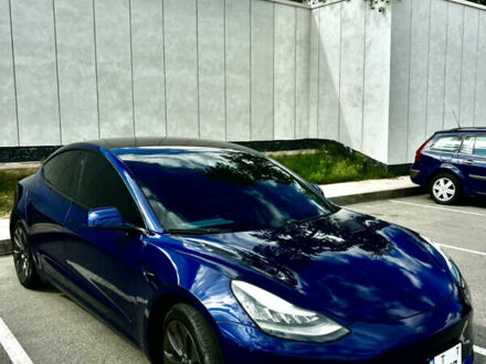 Синій Тесла Модель 3, об'ємом двигуна 0 л та пробігом 100 тис. км за 18500 $, фото 1 на Automoto.ua