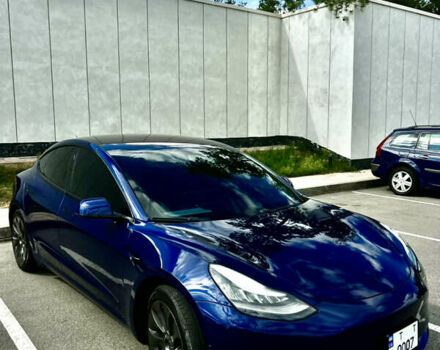 Синій Тесла Модель 3, об'ємом двигуна 0 л та пробігом 100 тис. км за 18500 $, фото 1 на Automoto.ua